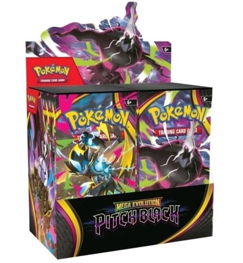 Pokemon Mega Evolution Pitch Black Booster Box NEW Factory Sealed Presale