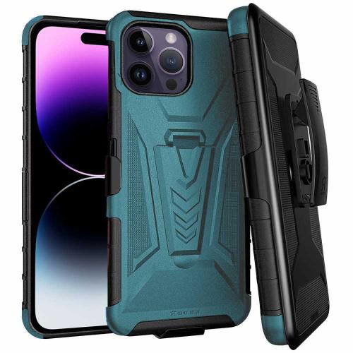 For iPhone 14 Pro Max 14+ Plus 14 Pro Shockproof Phone Case Belt Clip Holster
