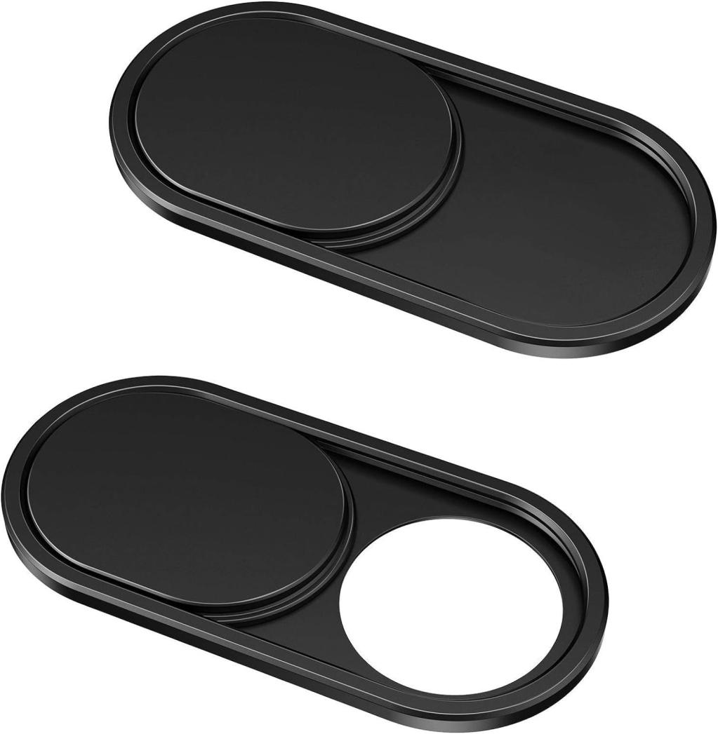 Webcam Cover Slide[2-Pack], 0.023 Inch Ultra-Thin Metal Web Camera Cover for Mac