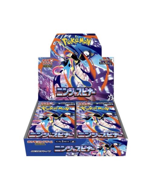 POKEMON TCG - MEGA M4 NINJA SPINNER- BOOSTER BOX [JAPANESE] Au-stock-/