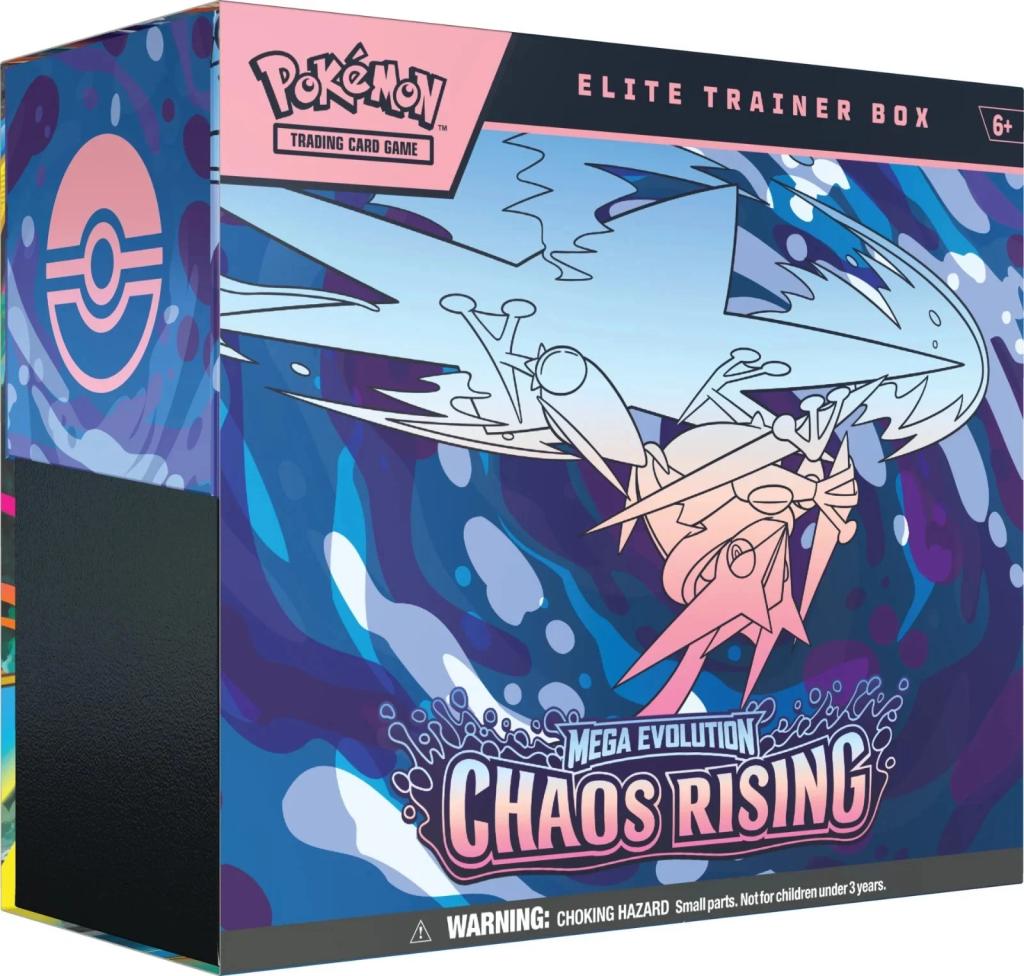 Pokémon Mega Evolutions ME4 Chaos Rising Elite Trainer Box Sealed