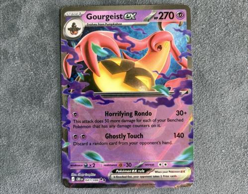 Gourgeist ex 041/086 Double Rare Me04: Chaos Rising Pokemon TCG NM/MINT