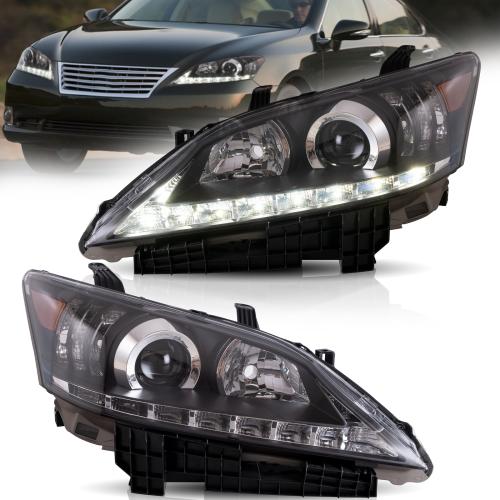 VLAND Led Headlights For 2010-2012 Lexus ES350 Front Signal Indicator Pair L+R