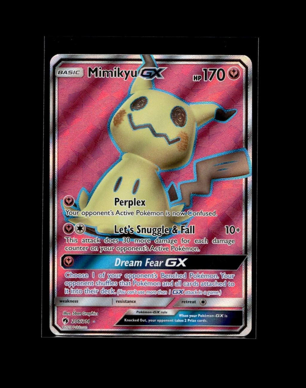 Mimikyu Pokemon Cards! Holo/Reverse Holo Rares EX V VMAX GX Choose Your Card!