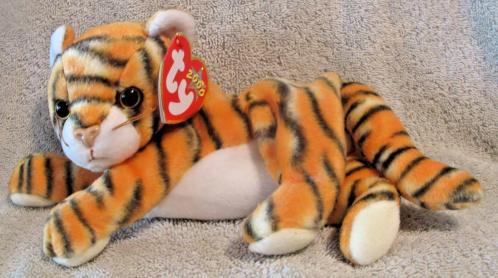 Ty Beanie Baby India the Tiger DOB May 26, 2000 MWMT Free Shipping