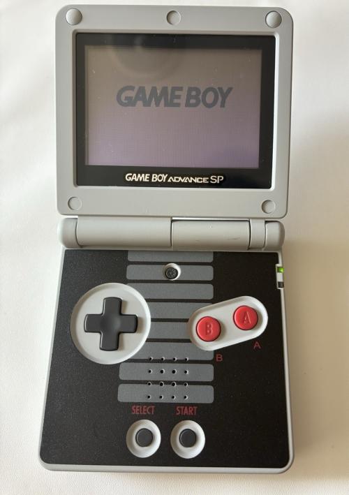 Nintendo Gameboy advance sp AGS-001 handheld reshelled