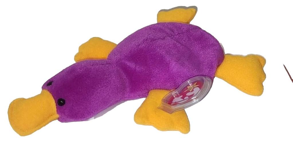 Ty Beanie Baby - PATTI the Platypus (9.5 Inch) NEW MWMTs Stuffed Animal Toy