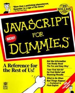 JavaScript For Dummies? by Emily A. Vander Veer
