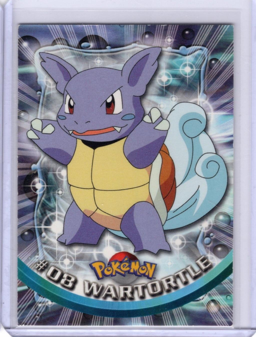 1999 Topps TCG Pokémon #08 Wartortle Regular