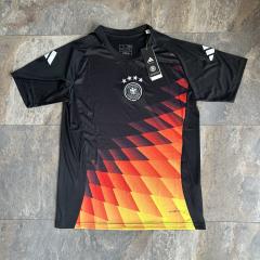 Adidas Germany DFB Football Soccer Jersey Black Red Orange Size S BNWT