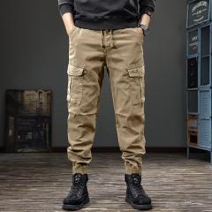 Spring And Fall Street-style Loose-fitting Casual Jogger Pants