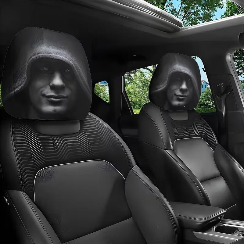 General Motorsプリントシートヘッドレストカバー