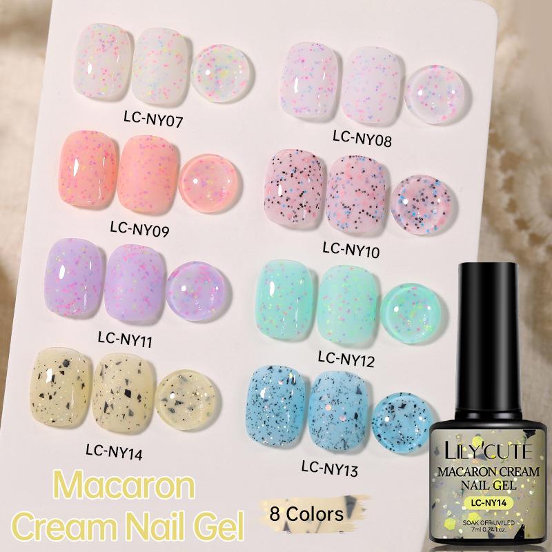 Creamy Eggshell Gel Nail Polish