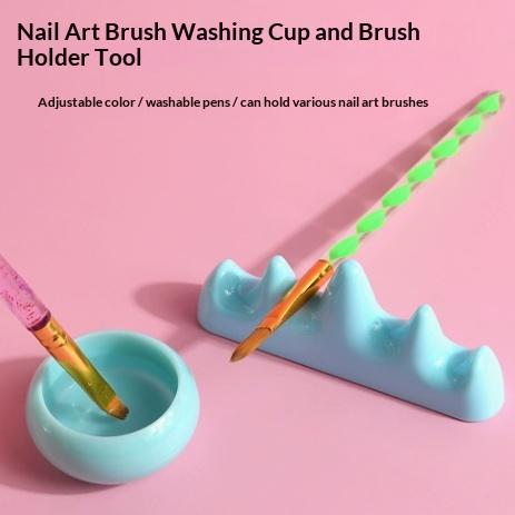 Cleaner Alcohol-based Nail Polish Remover Cup Pen Holder Nail Art Tools