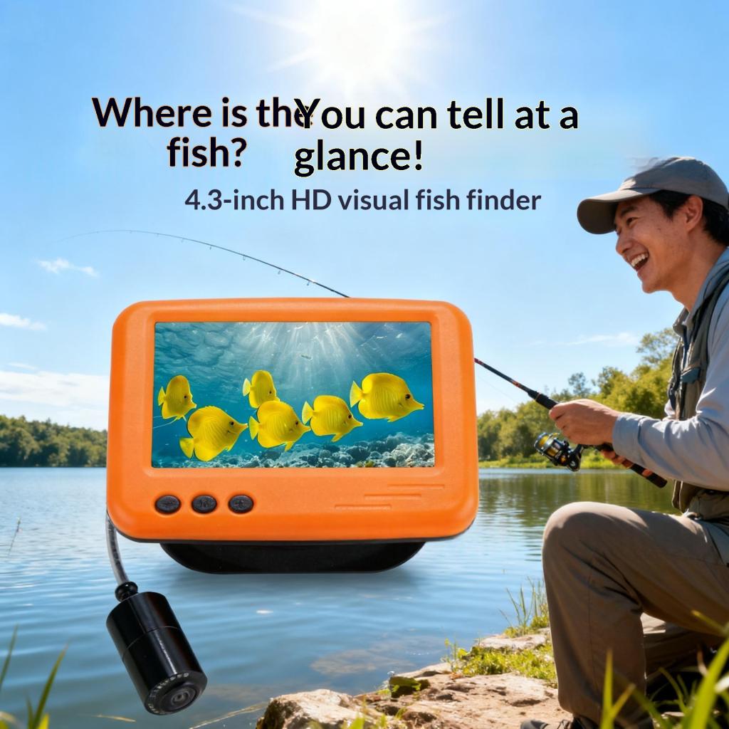 High-definition Underwater Fishing Camera With Night Vision And Infrared Capability