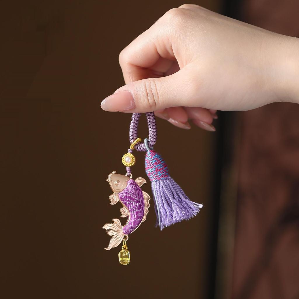 Little Fish New Chinese-style Keychain Pendant