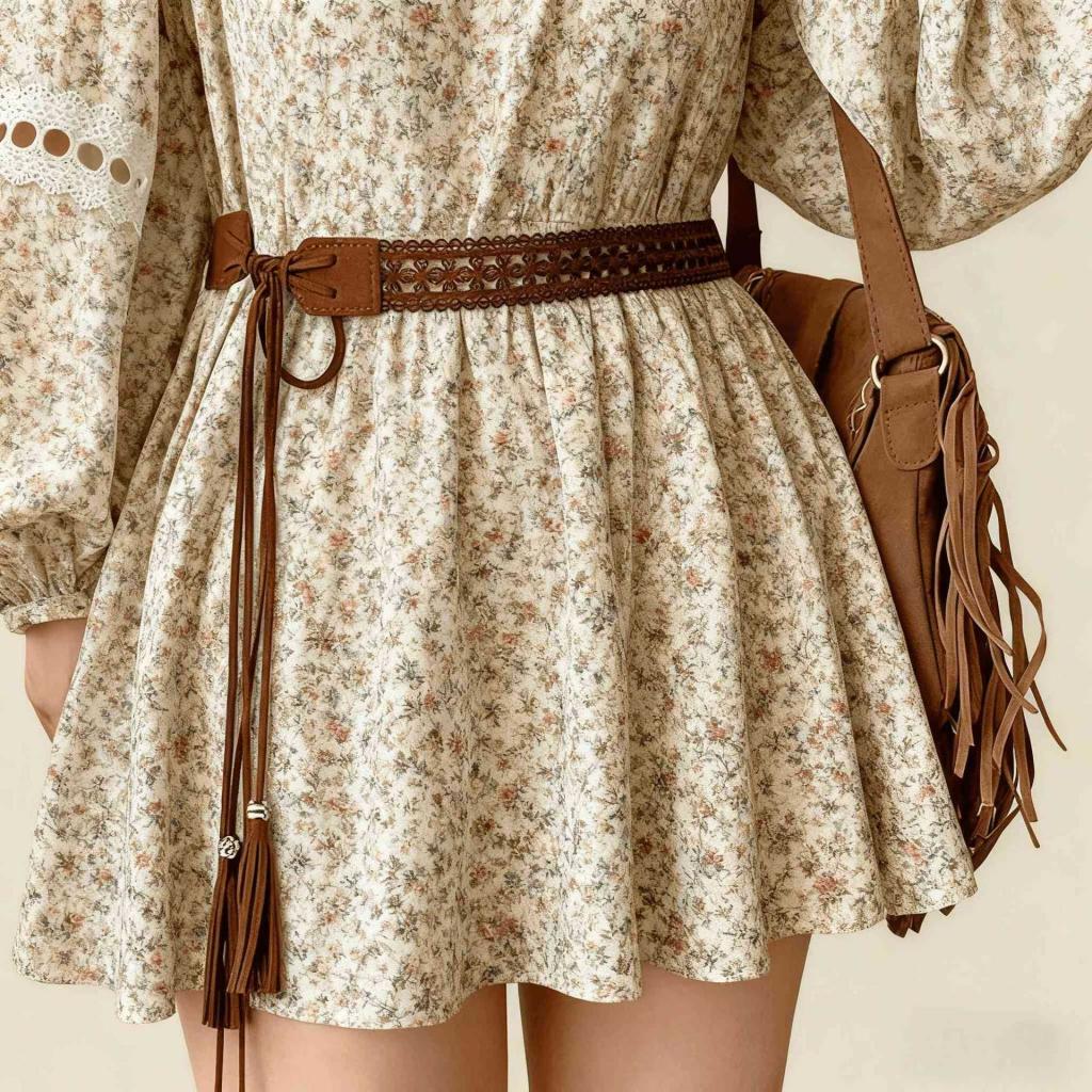 Ethnic Style Hand Woven Belt