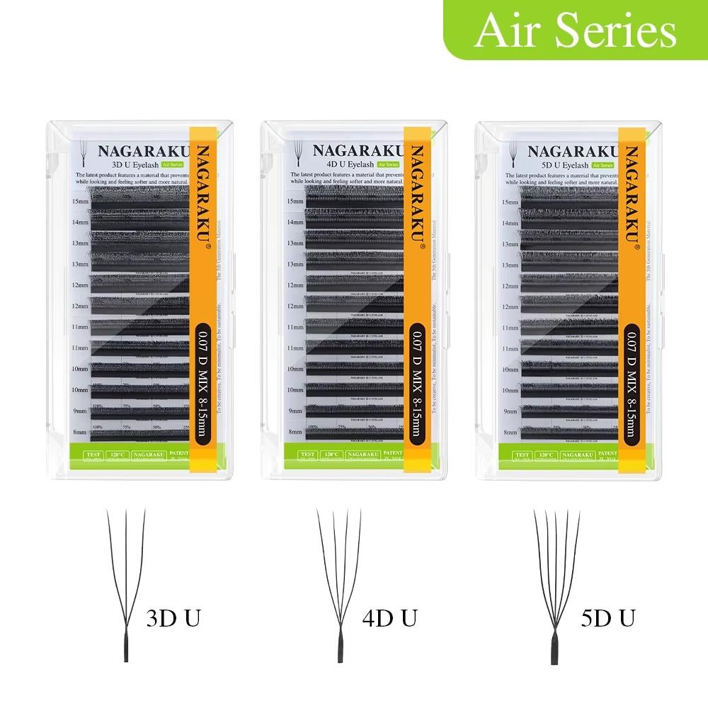 U-shaped Leaf Grass Parallel Flower Grafting False Eyelashes