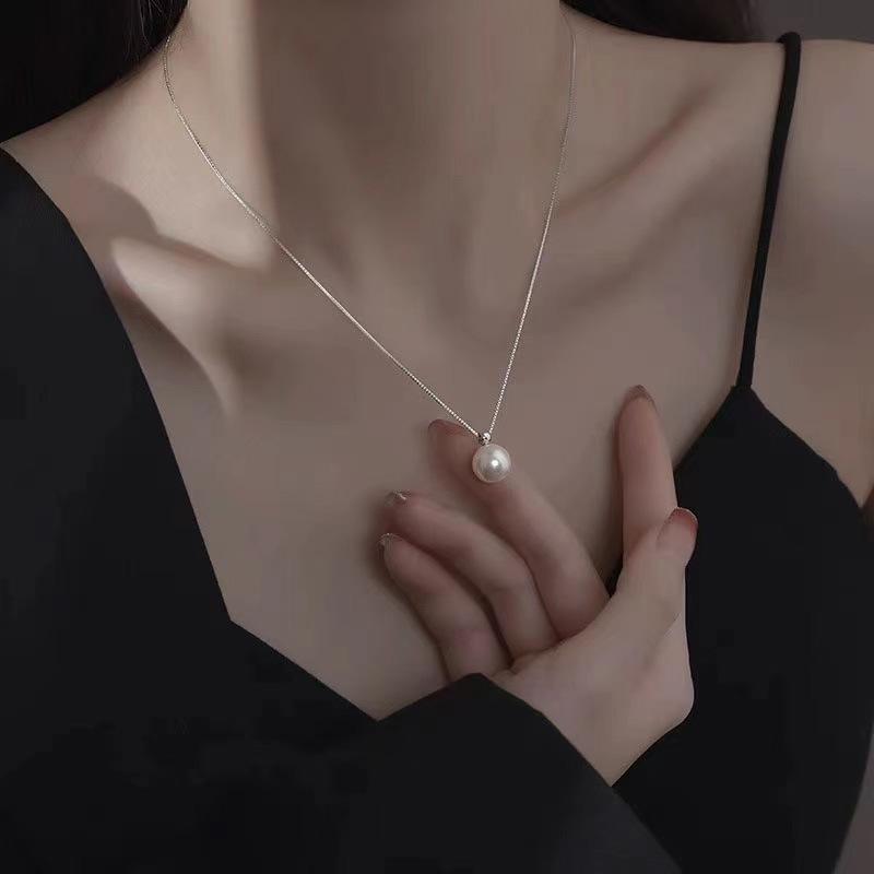 Pearl Light-luxury Necklace For Women