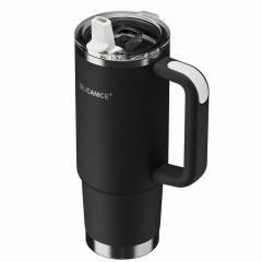 30oz Hygienic Tumbler, Leakproof Lid Prevents Mold, Removable Foldable Spout, Reinforced Base Fit…