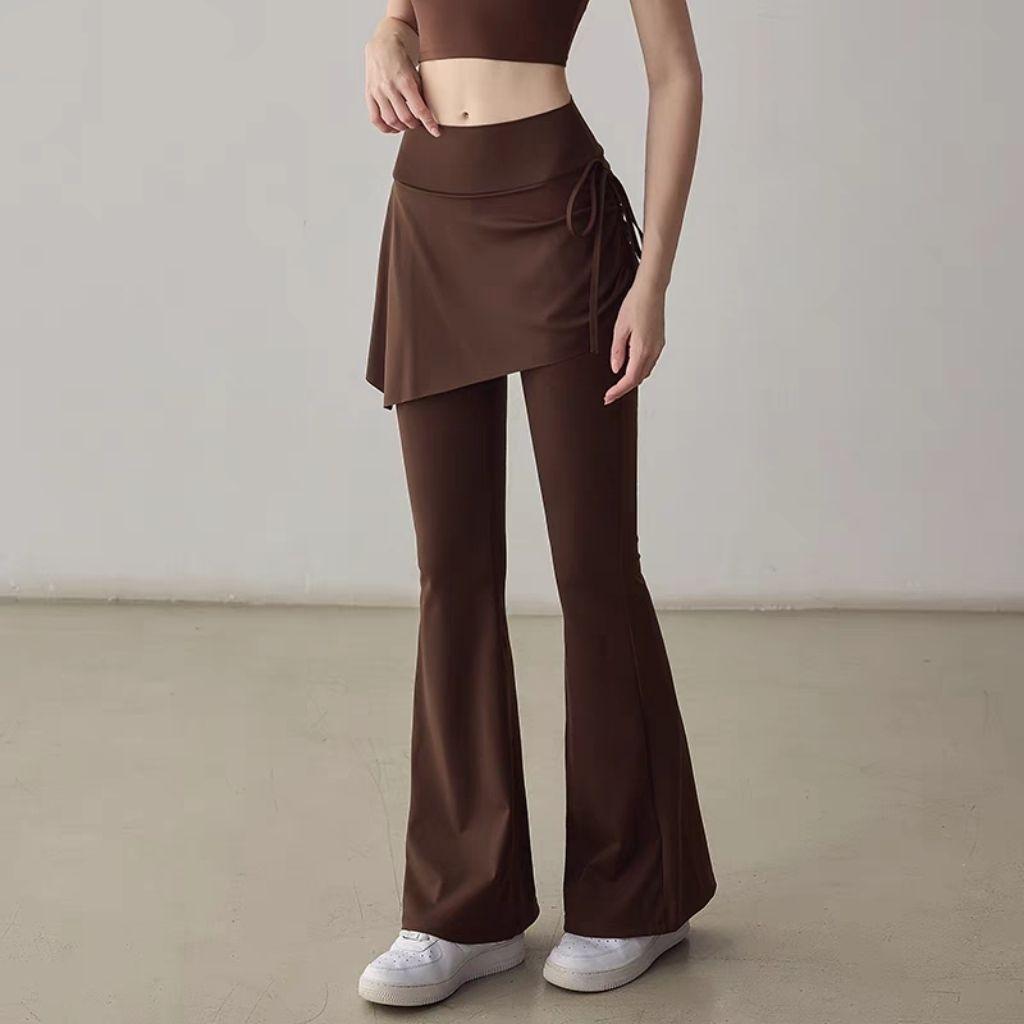 Womens Yoga Pants Tight-fitting Bootcut With A Hip-lifting Design Sports Leggings