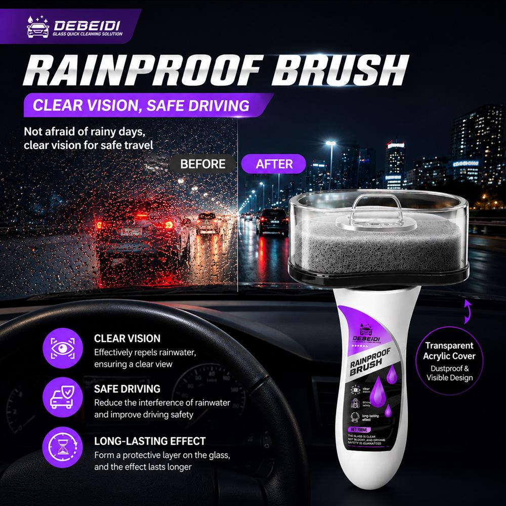 Water-repellent Coating Maintenance For Automotive Glass