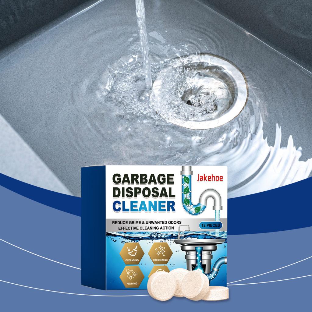 Garbage Processor Cleaning Tablets Daily Cleaning Deodorization Convenient Household Smell  Care…