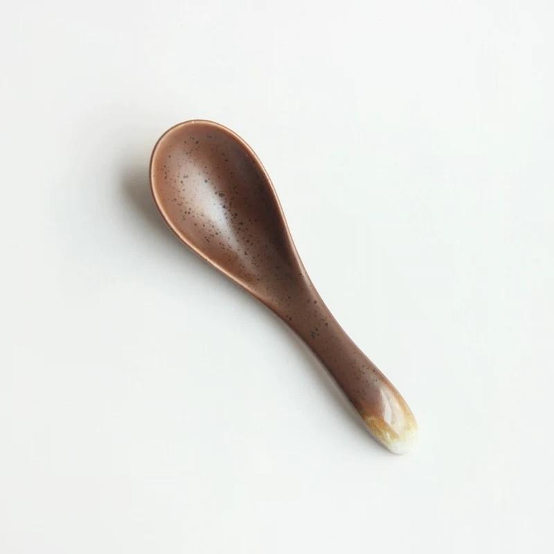 Brown Bristle Spoon