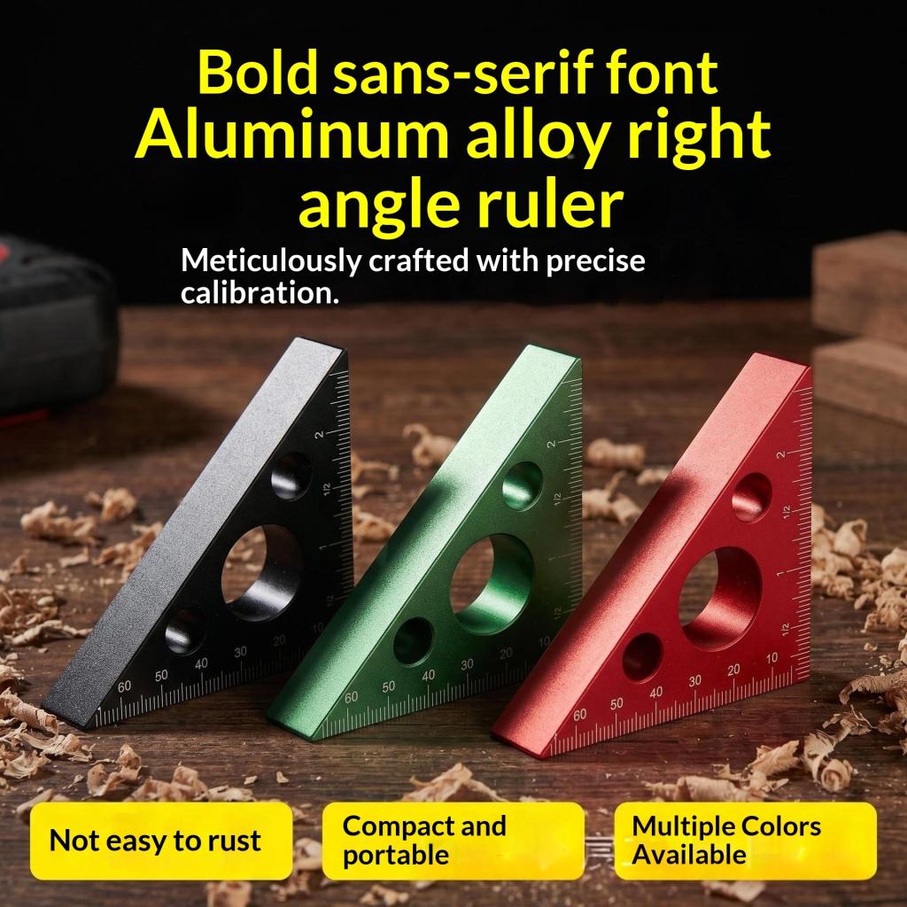 High-Precision Woodworking Square