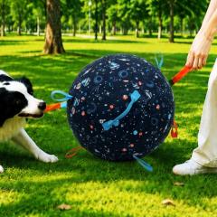 犬用インフレータブルハーディングボールトレーニング玩具