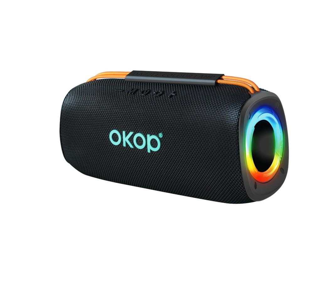 KP-815 Best-Selling Portable Bluetooth Speaker With RGB Lighting Compact Heavy Bass Audio For Hom…