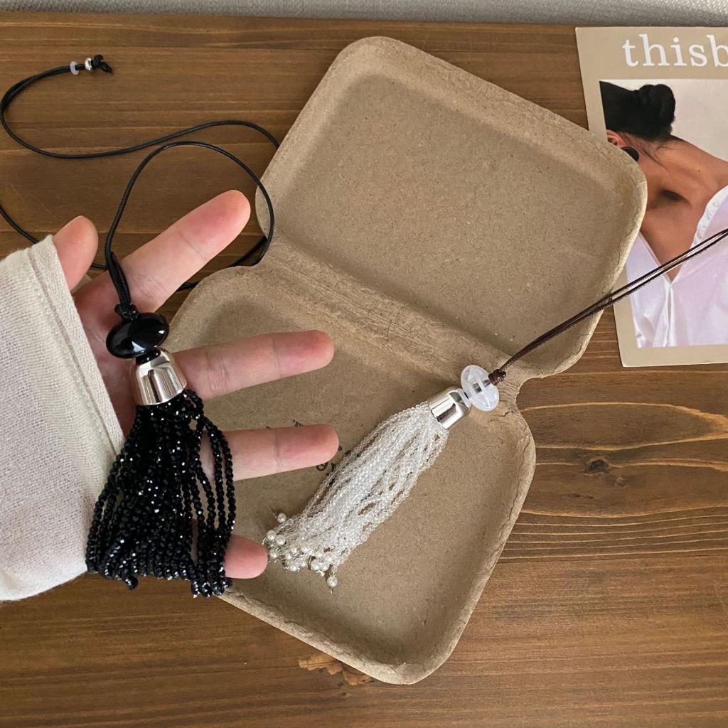 Simple Long Tassel Necklace For Women