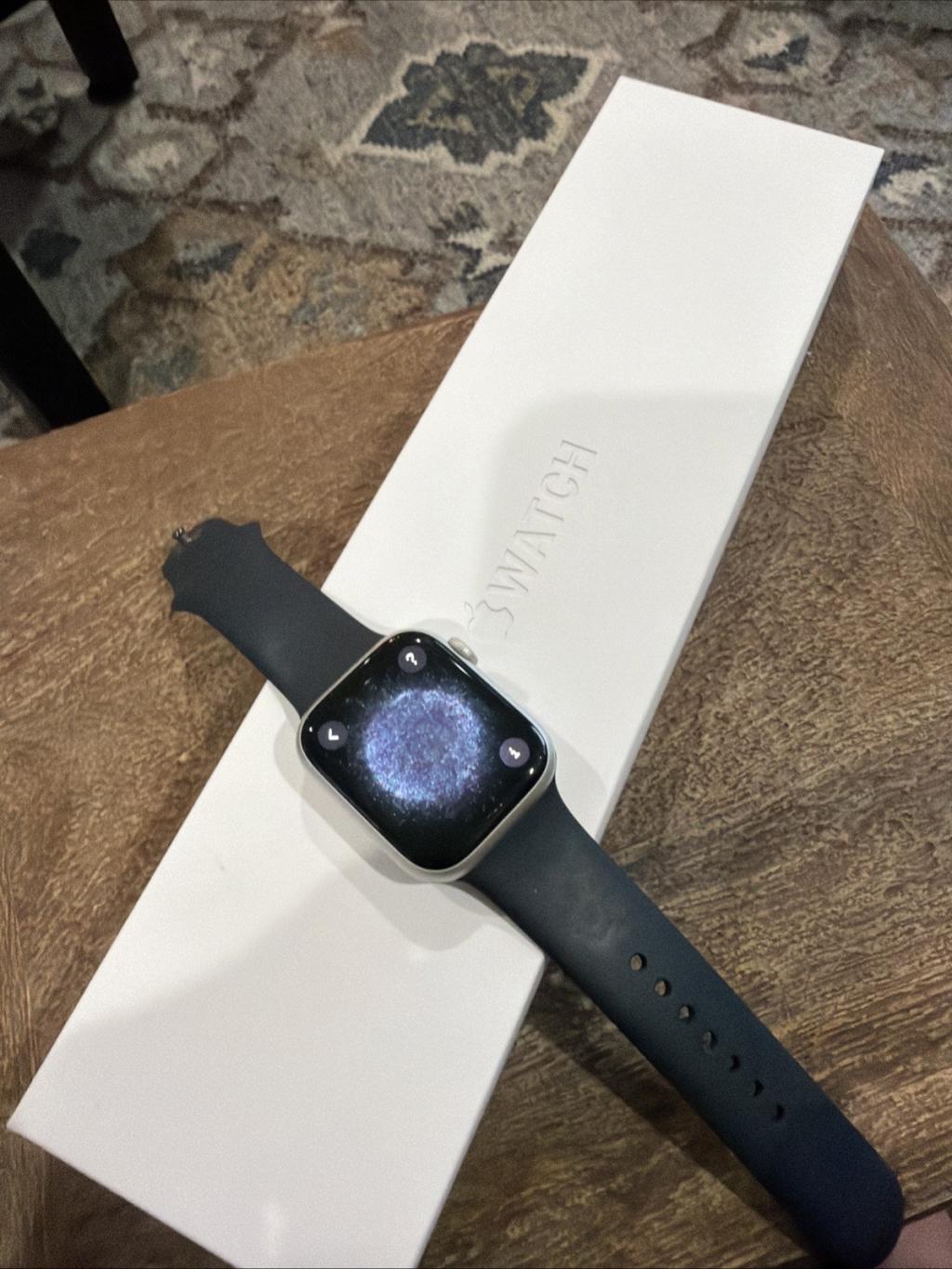 Apple Watch Series 8 45mm Gps + Cellular Silver Aluminum