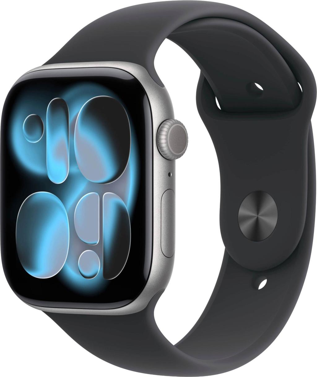 Apple Watch Gen 11 Series 11 46mm Space Gray Aluminum - Black Sport Band