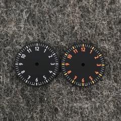 Dial Accessories Green Luminous Single-date Or No-date Dial Face