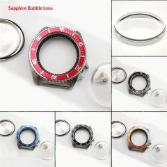 Substitute 007 Mechanical Watch Case Bubble type Convex Lens Watch Case