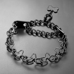Stainless Steel Detachable Buckle Anti-Pull Dog Leash Collar