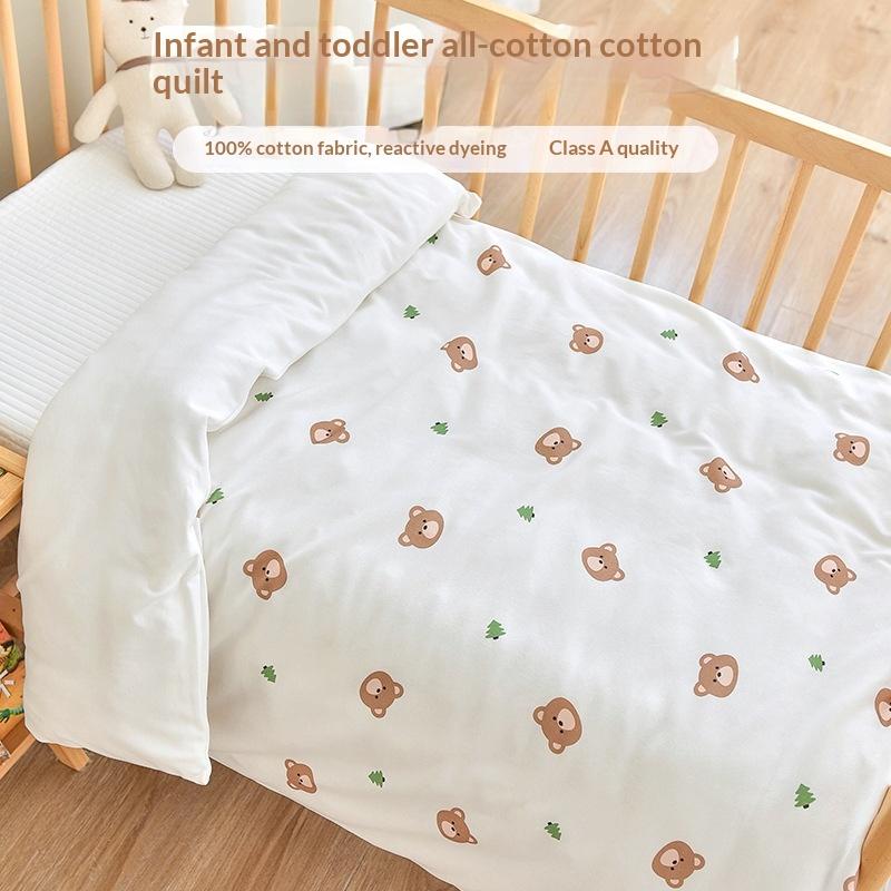 Newborn Cotton Cartoon-Print Quilt