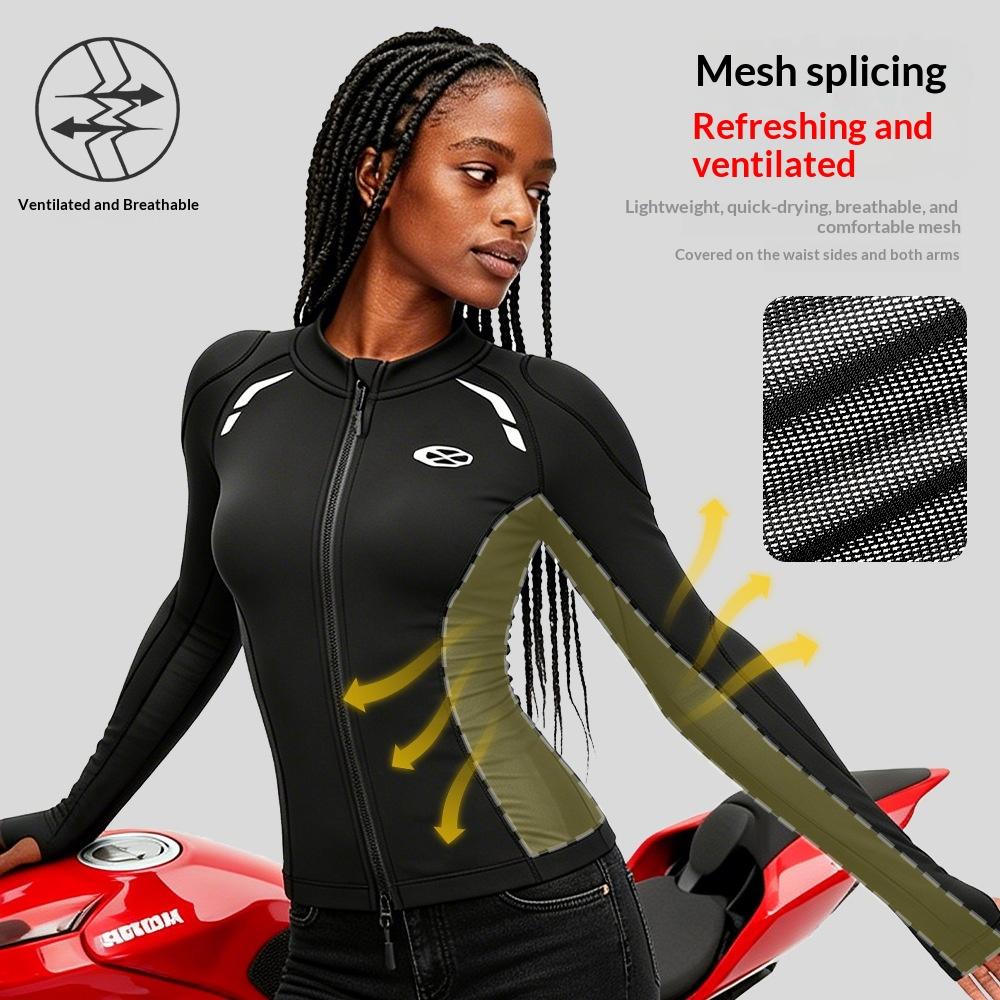 Womens Outdoor Motorcycle Riding Jacket