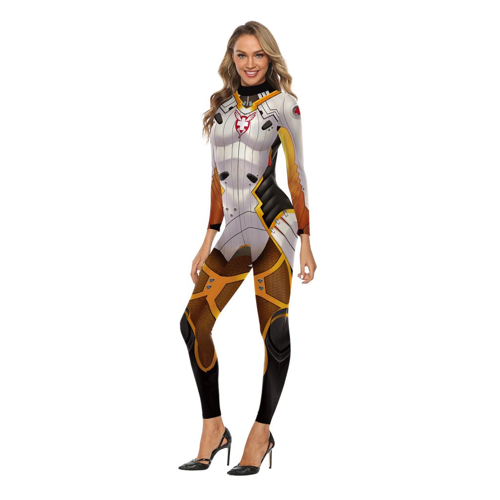 2025 Aliexpress Women's Clothing Amazon Cospaly Overwatch Game Jumpsuit