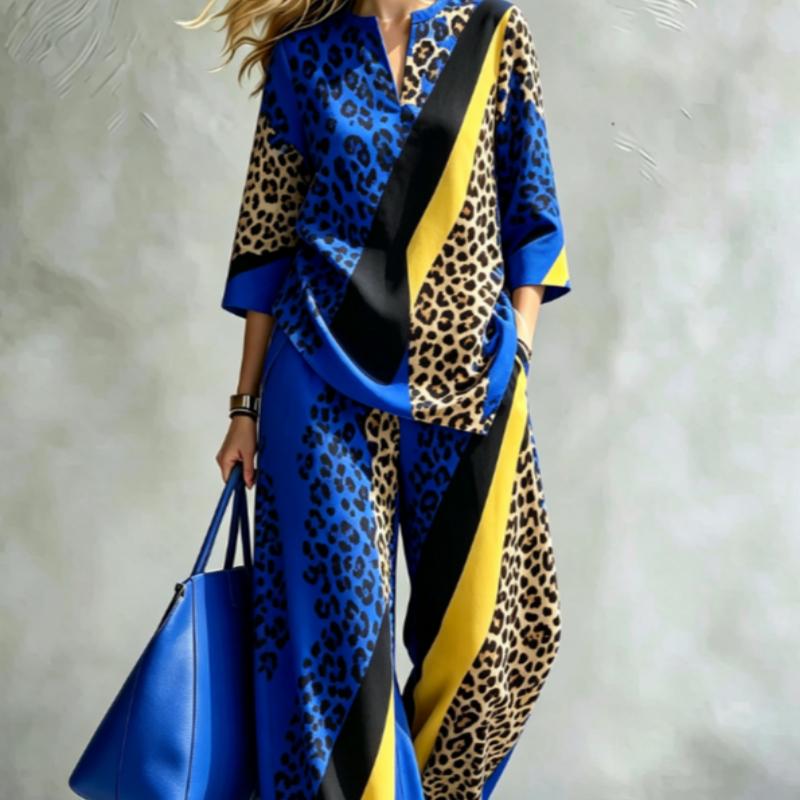Summer Women's Blouse Set