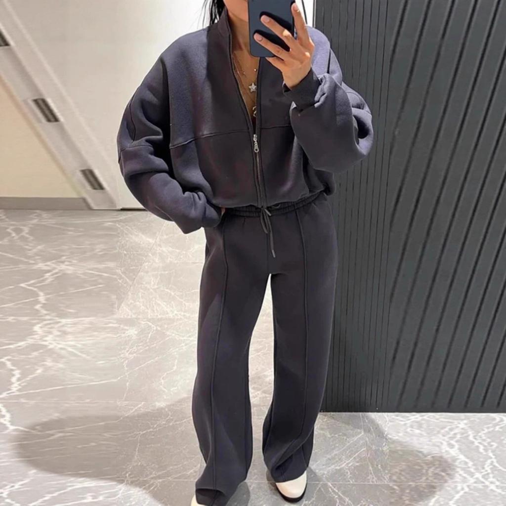 Womens Casual Sporty Set For Europe And America