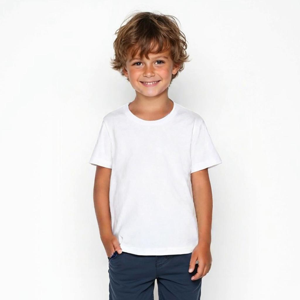 Tube Knit Crew Neck Short-sleeve American Style Vintage, Seamless