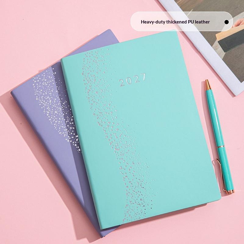 A5 Planner High-quality Design Thickened Pages Daily Check-in Log