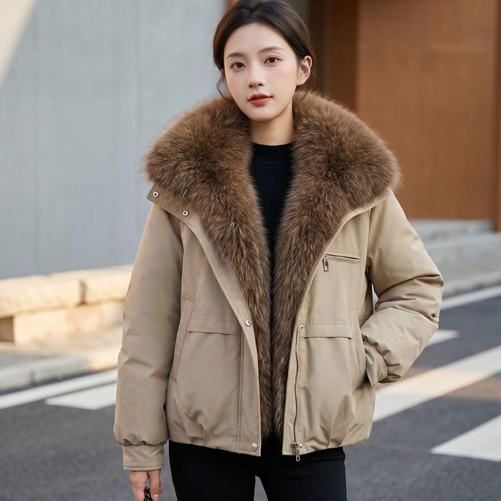 Winter Padded Thickened Warm And Loose-fitting Cotton Coat