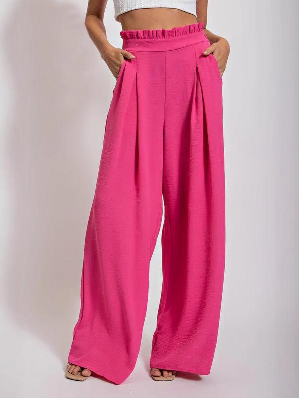 2025 Summer European And American Cross-Border Amazon Popular Fashion Casual Solid Color Women's…