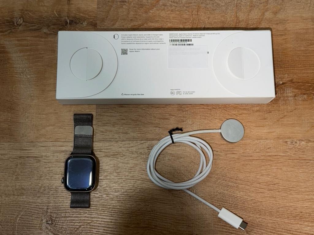 Apple Watch Series 10 42mm Natural Titanium GPS+LTE 5003