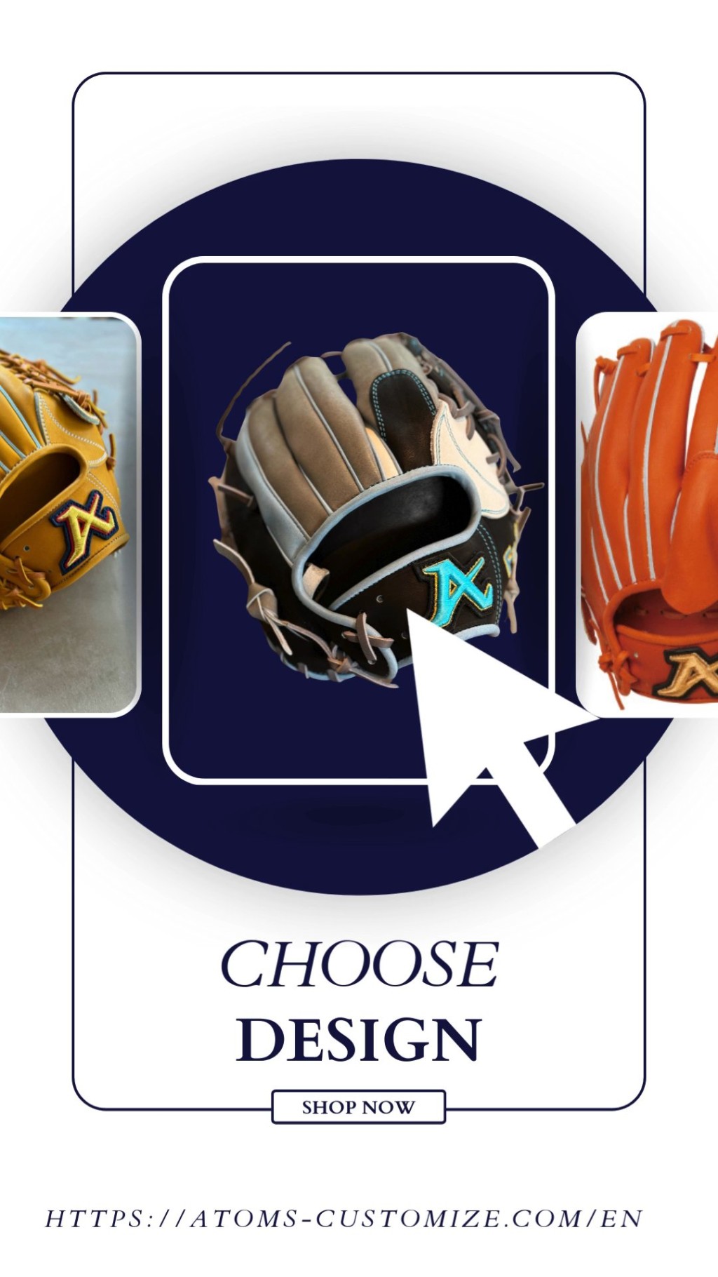 Order your very own custom Atoms Glove today!